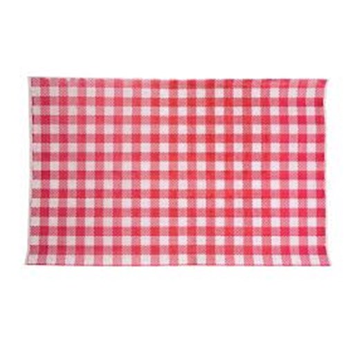 Greaseproof Paper Red Check 500's 32cmx20cm