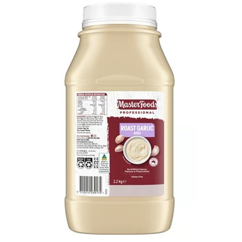 Aioli Roast Garlic 2.2kg Gluten Free
