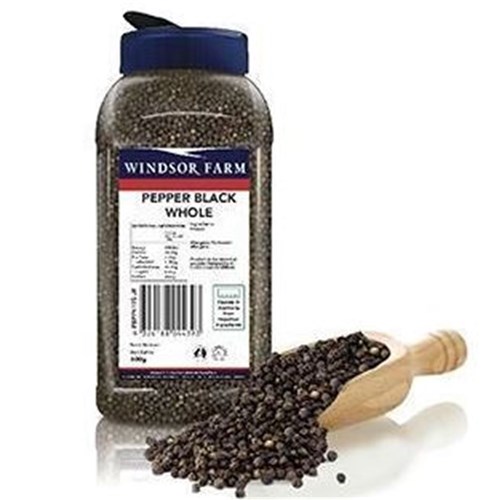Peppercorns Whole Black 1kg 