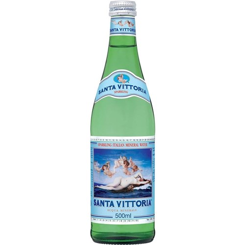Water Sparkling 24x500ml Glass