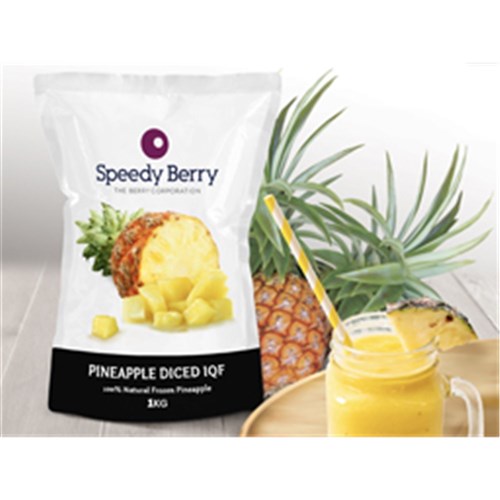 Pineapple Diced IQF 1kg 