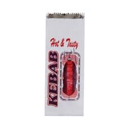 Bag Kebab Foil 500's Orange  300x100x57