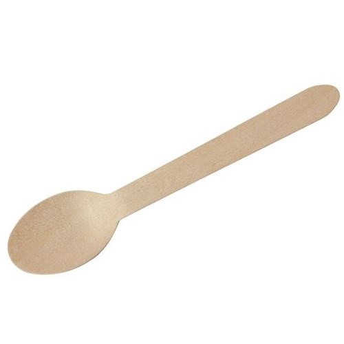 Wooden Spoon Cutlery 160mm 1000/ctn