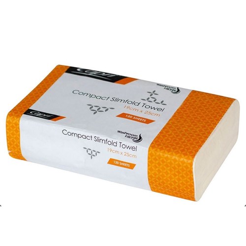 Towel Paper Ultra Slimfold Hand 19x25cm (2400) Interleaved