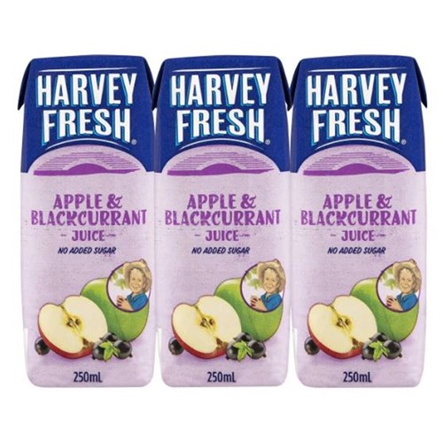 Juice Apple Black Currant 24x250ml Tetra