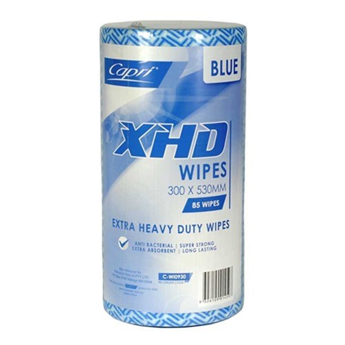 Wipe Rolls Blue Heavy Duty 85 Sheets