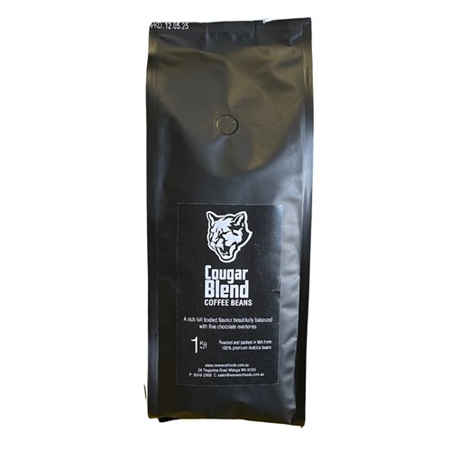 Coffee Beans Cougar Blend 1kg 