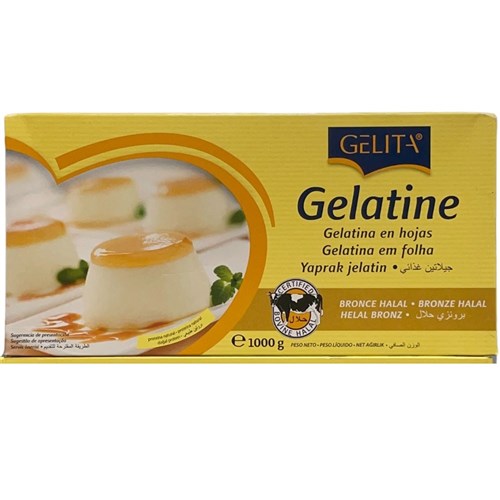 Gelatine Sheets 1kg Halal