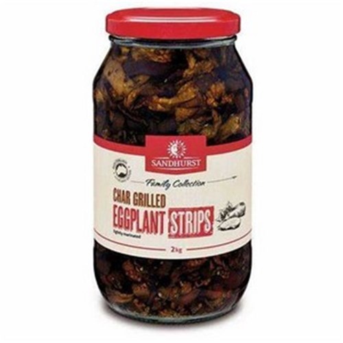 Eggplant Strip Chargrilled 2kg 