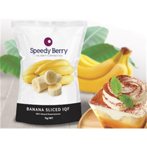 Banana Slices IQF 1kg 