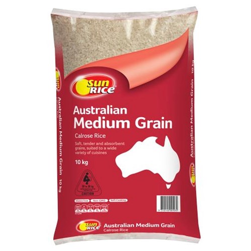 Rice White Medium Grain 10kg 