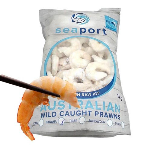 Prawn Flesh 30/40 Tiger 1kg Local