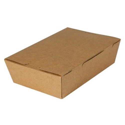 Lunch Box Kraft PLA Medium 200/ctn
