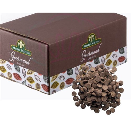 Chocolate Dark Buttons 54% Gourmand 10kg Coverture 