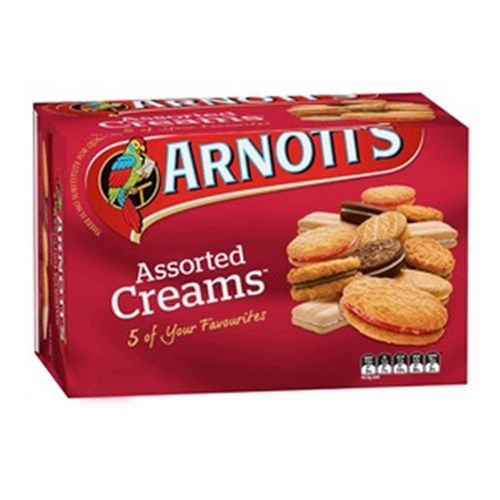 Biscuits Assorted Creams Bulk 3kg (6x500g)
