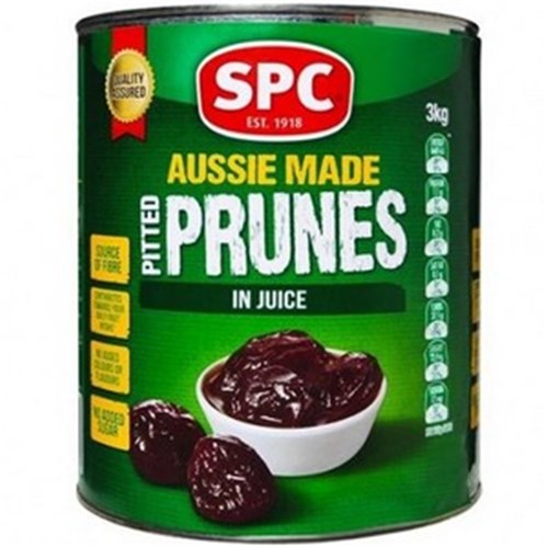 Prunes Pitted in Nat Juice 3kg 