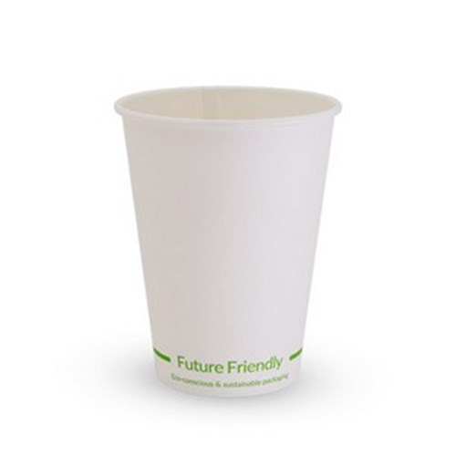 Cup Coffee 12oz Single Wall White 1000/ctn 86.5mm TF