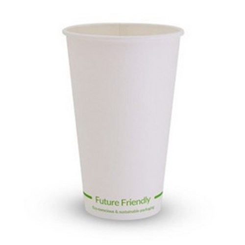 Cup Coffee 18oz Single Wall White 1000/ctn