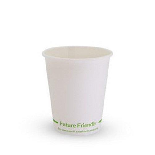 Cup Coffee 8oz Single Wall White  1000/ctn 86.5mm TF