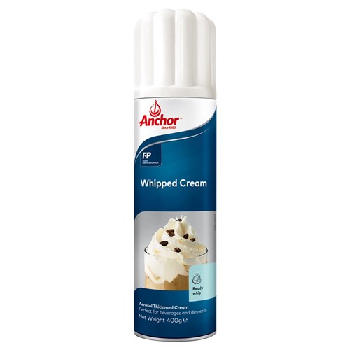Cream Whipped Can 400g Aerosol 