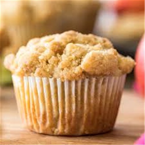 Muffin Apple & Cinnamon Crumble (8) 