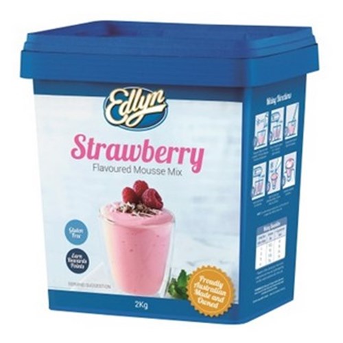 Mousse Mix Strawberry 2kg Gluten Free