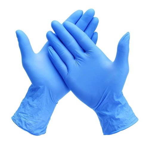 Gloves Large Blue 100/pkt  Powdered