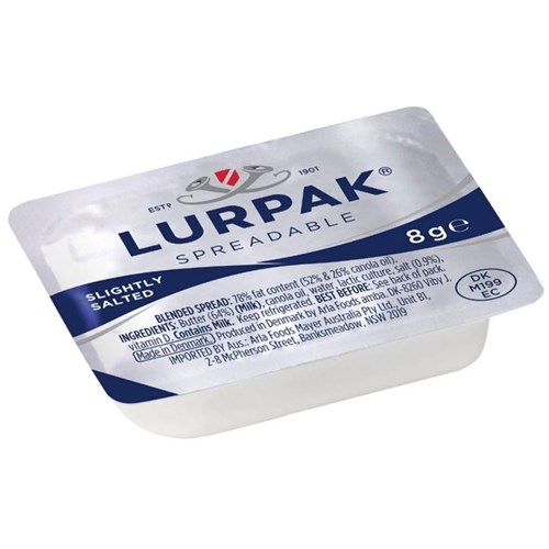 Butter Portions 100x8g 