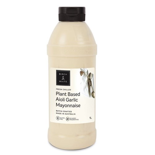 Aioli Garlic Mayonnaise Vegan 1L Gluten Free