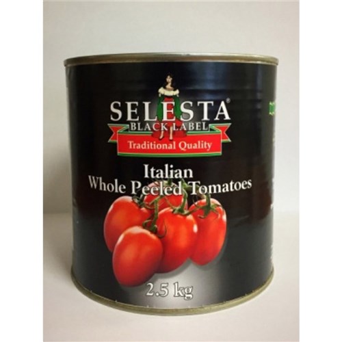 Tomato Whole Peeled 2.5kg Italian