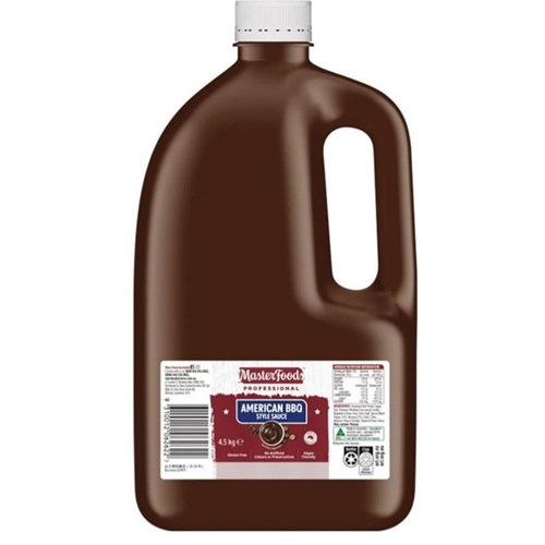 BBQ Sauce American Style 4.5kg  Gluten Free & Vegan