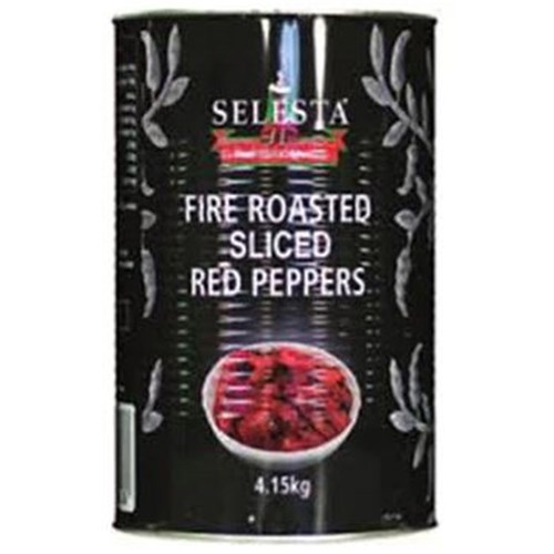 Red Peppers Strips Fire Roasted A12 