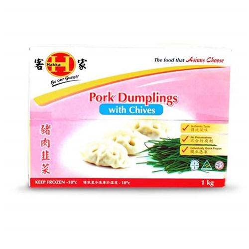 Dumpling Gyoza Pork & Chives 1kg 