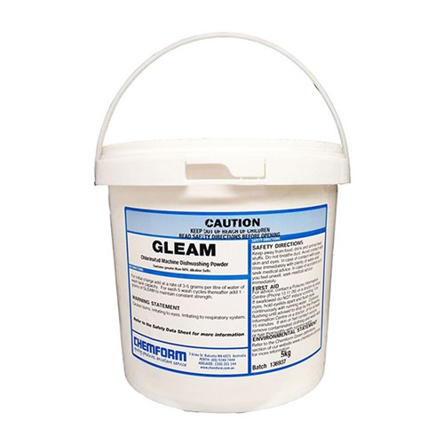 Gleam 5kg Machine Dishwashing Powder
