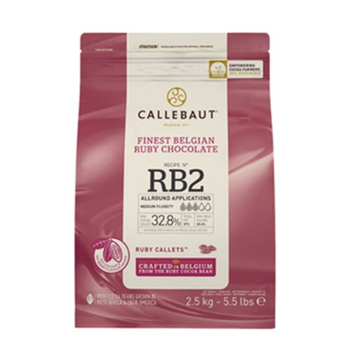 Chocolate Ruby Callets 2.5kg RB2 