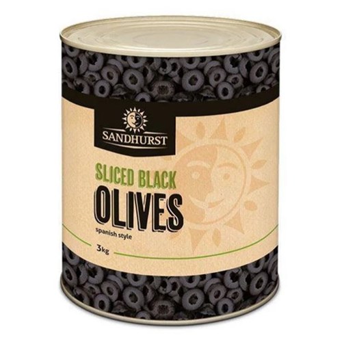Olives Black Sliced A10 