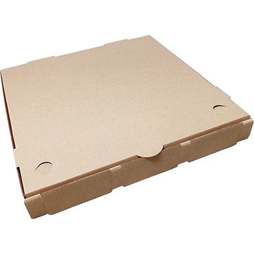 Pizza Box 15in Brown Plain 50/ctn