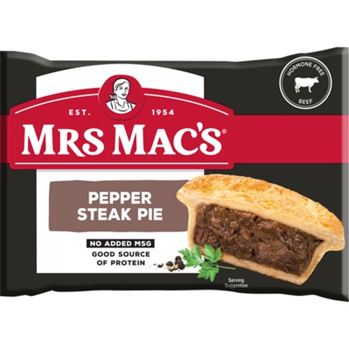 Pie Chunky Pepper Steak 12x240gm 