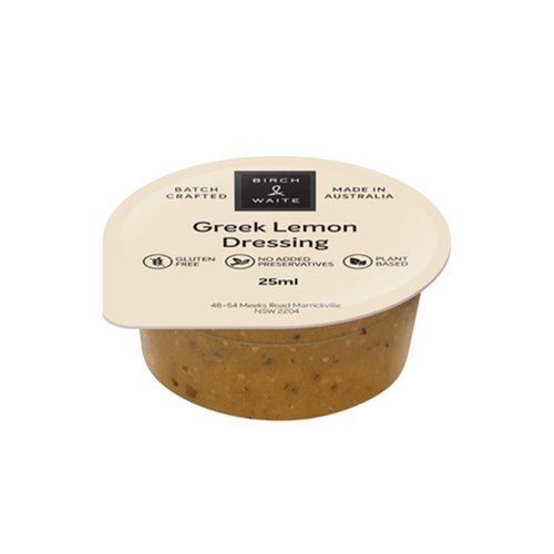 Dressing Greek Lemon P/C 210x25ml 