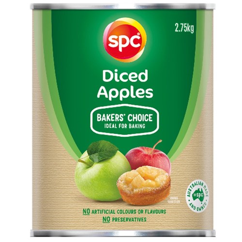 Apple Diced 2.75kg Baker's Choice