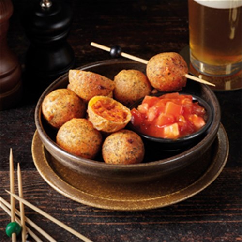 Mozzarella Angus Beef and Tomato Bites 1kg DNR Approx 52 Pieces