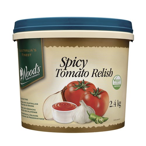Relish Spicy Tomato 2.4kg Gluten Free & Vegan