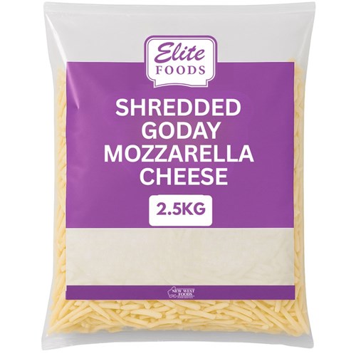 Cheese Shredded Mozzarella Goday 2.5kg 