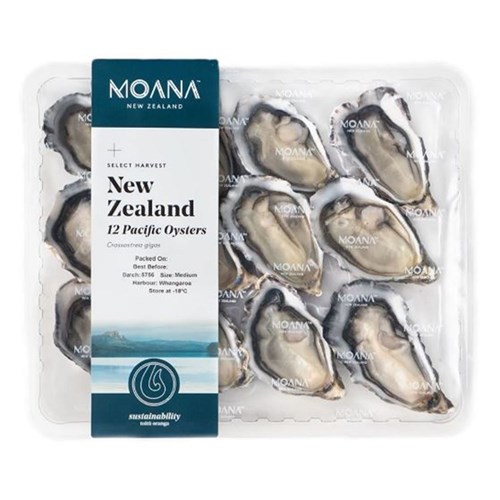 Oysters 1/2Shl Pacific Standard 10 Dozen