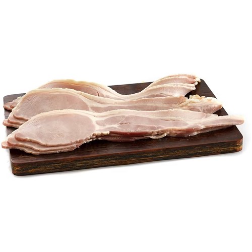 Frozen Bacon Middle Rindless 2.5kg  20908