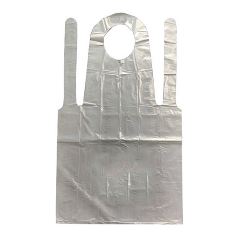Aprons Disposable Large White PPE x500 