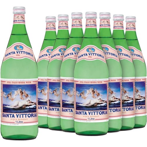 Water Sparkling 12x1L Glass