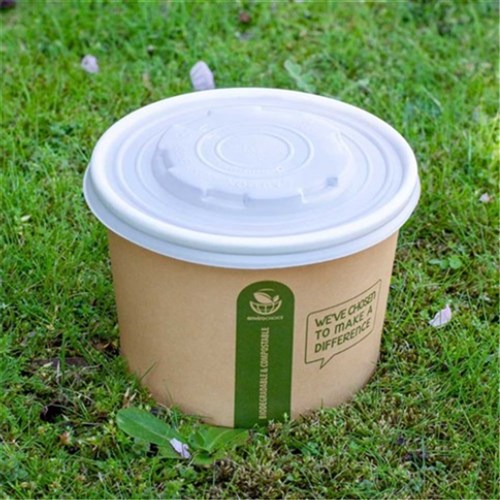 Lid CPLA To Suit 12/16/24oz Soup Bowl 1000/ctn