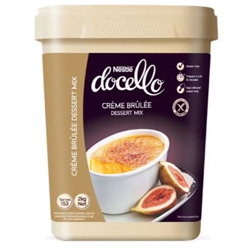 Creme Brulee 2kg Docello