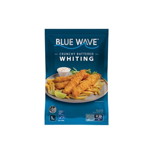 Whiting Crunchy Battered (70gm) 1kg 